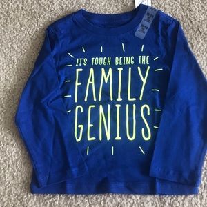 Family Genius long sleeve tee